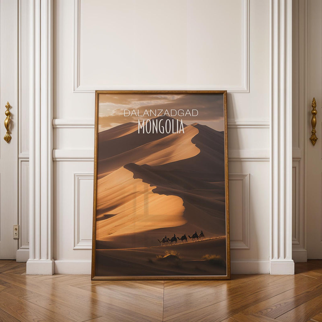 Mongolia Landscape Print: Khongoryn Els Singing Sands (Digital Download)