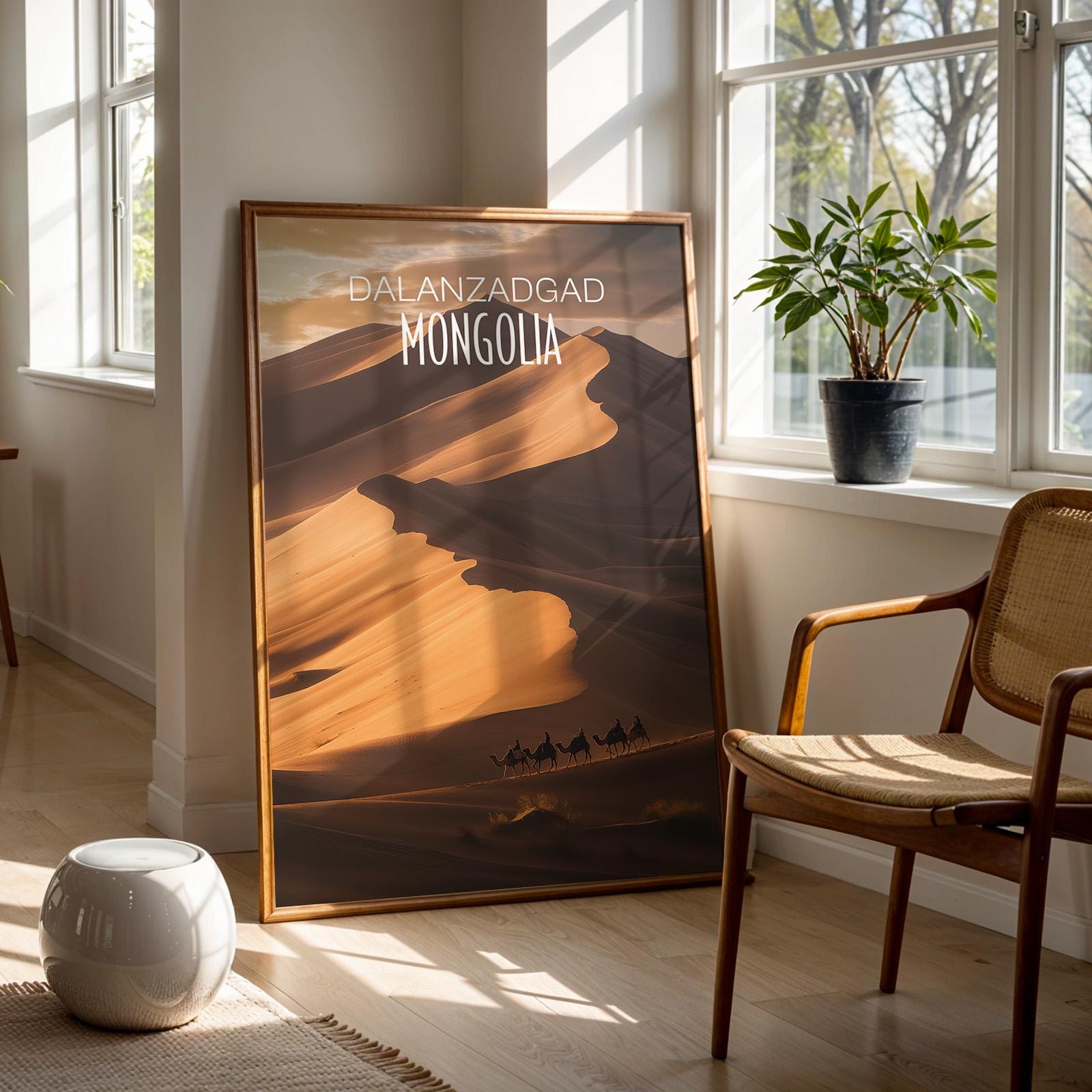 Mongolia Landscape Print: Khongoryn Els Singing Sands (Digital Download)