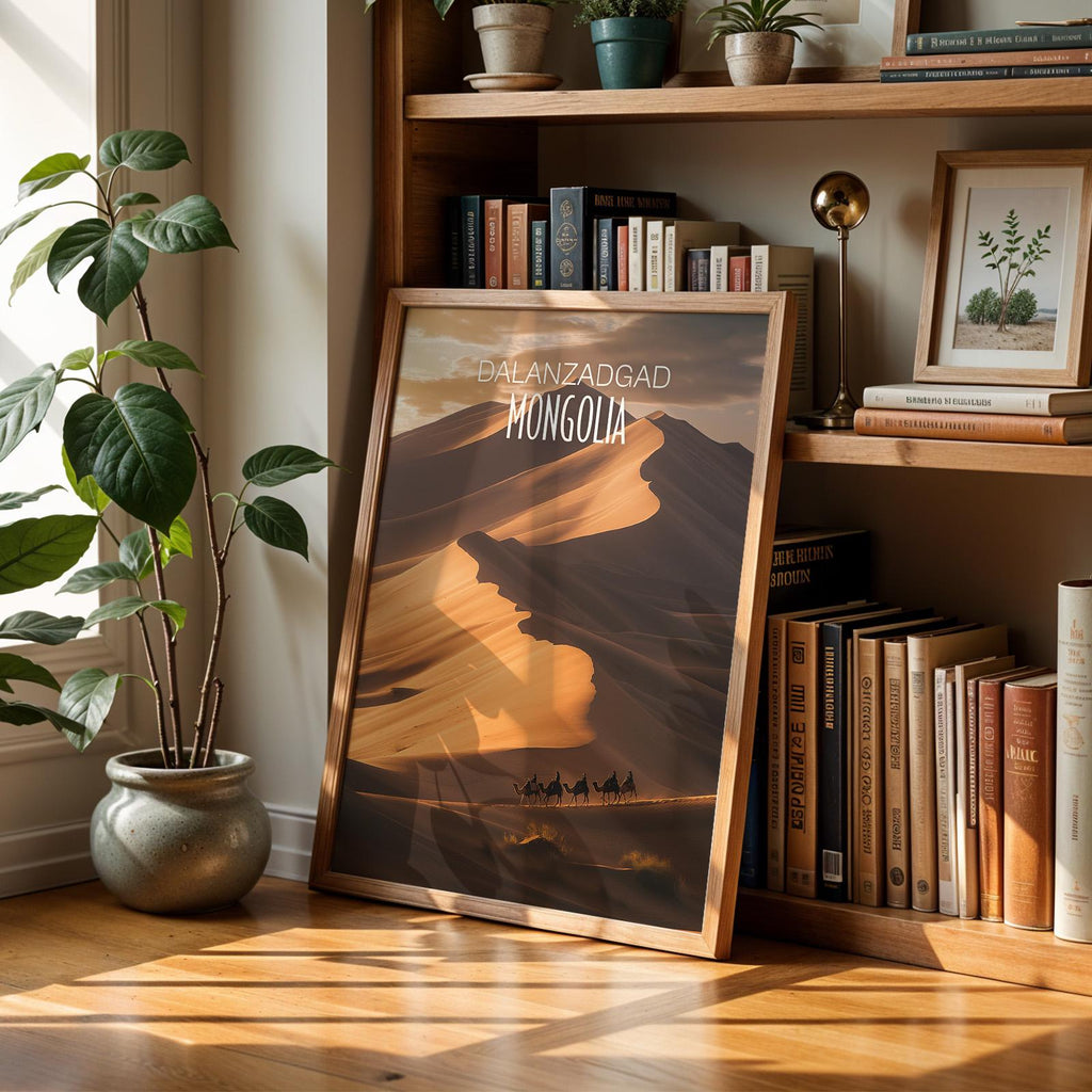 Mongolia Landscape Print: Khongoryn Els Singing Sands (Digital Download)