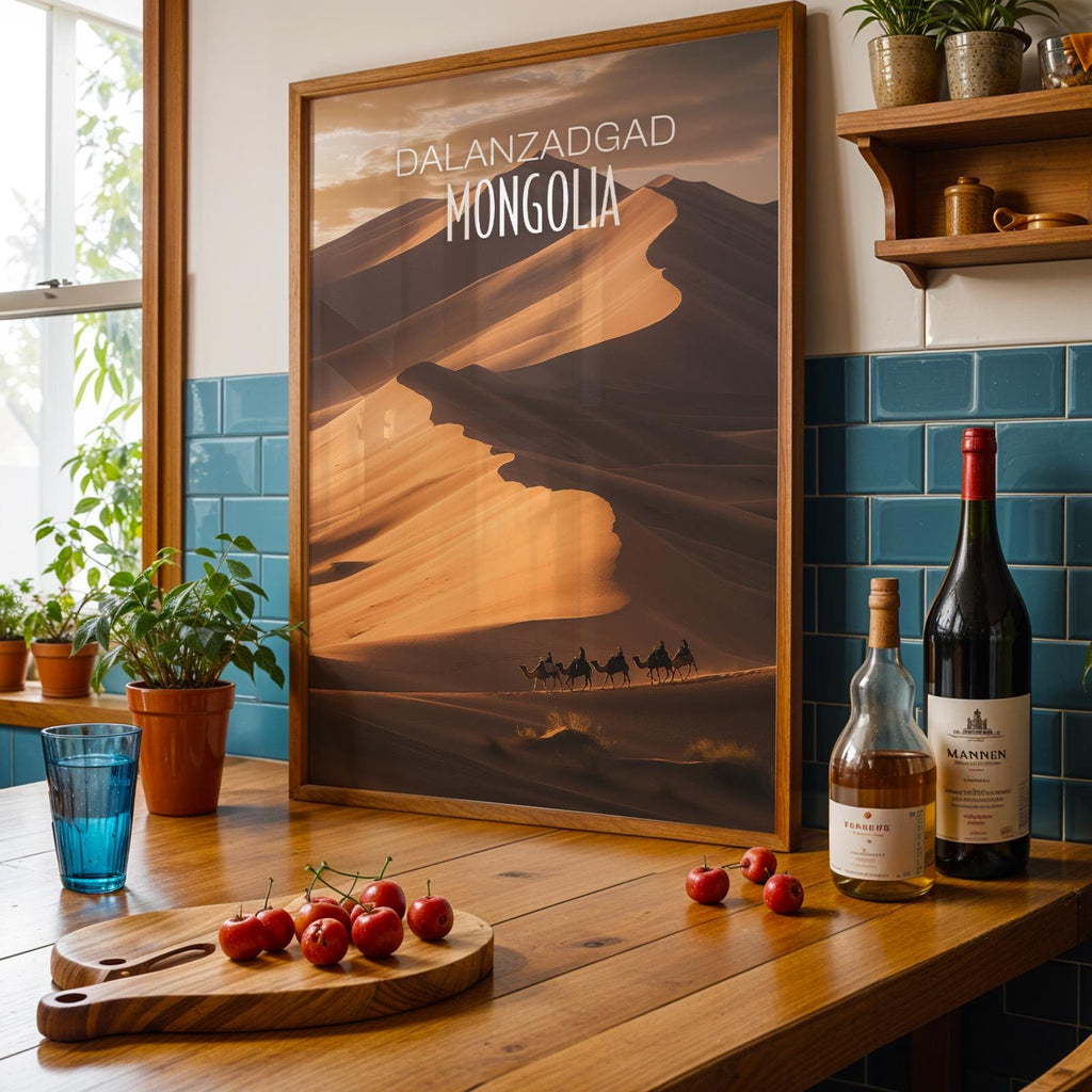 Mongolia Landscape Print: Khongoryn Els Singing Sands (Digital Download)