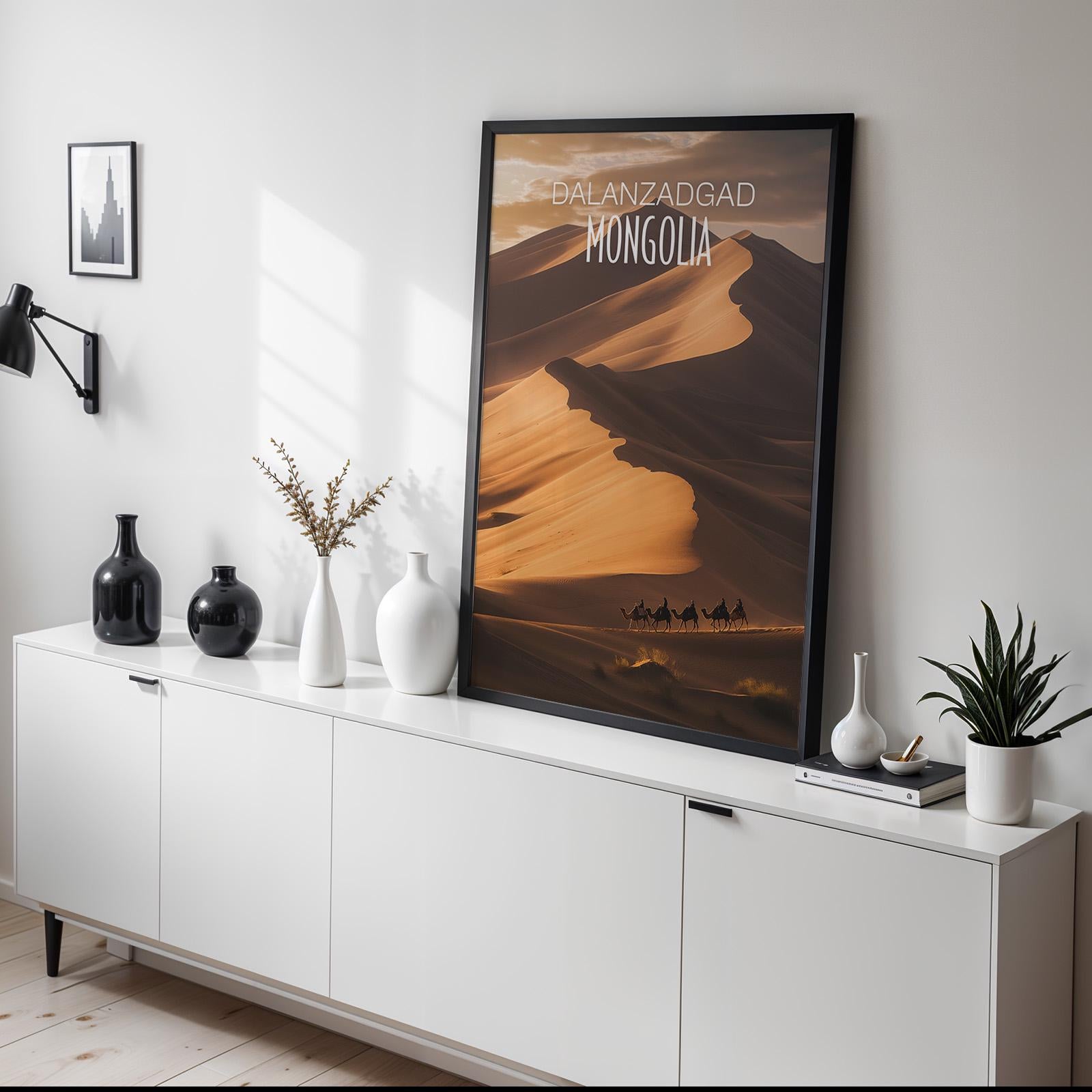 Mongolia Landscape Print: Khongoryn Els Singing Sands (Digital Download)