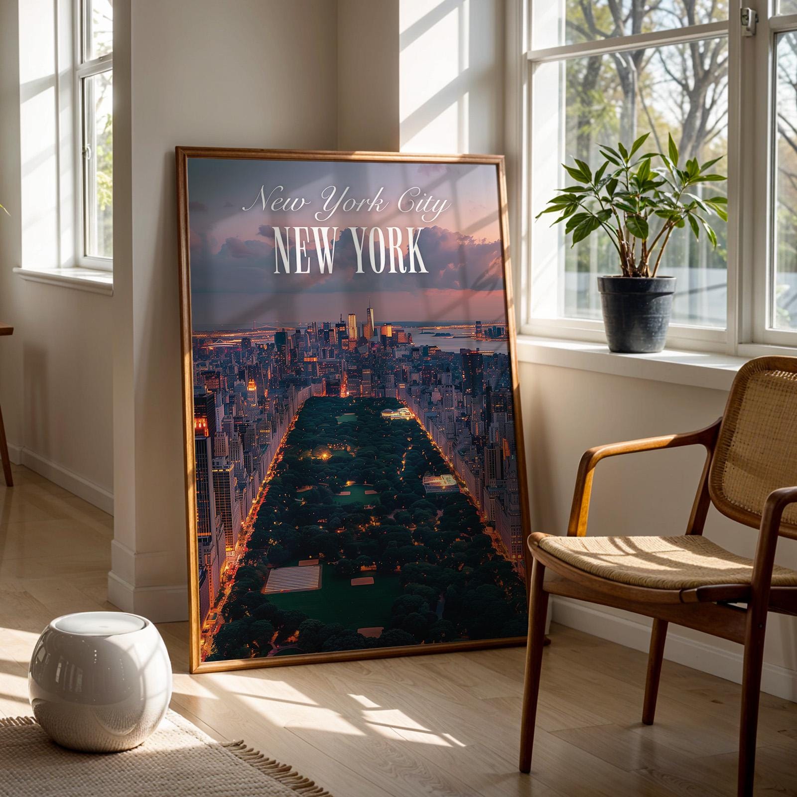 North America Cityscape Prints: New York, Chicago, Miami (Digital Downloadable Gallery Set)